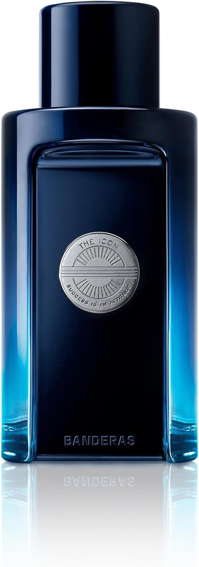 Banderas Perfumes - The Icon, Eau de Toilette for Men - Long Lasting - Masculine, Elegant, With Personality Fragance - Amber Woody Notes - Ideal for Special Events -50 ml