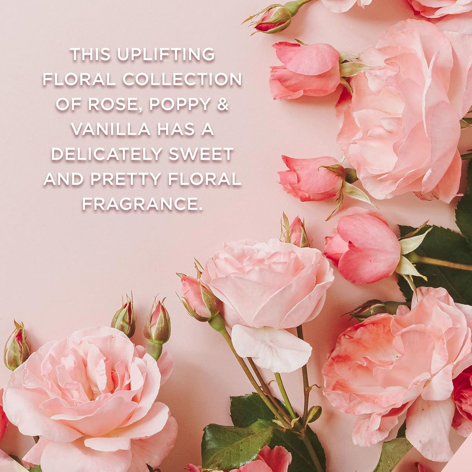 Baylis & Harding Royale Garden Rose, Poppy & Vanilla Fragrance Discovery Gift Set - Vegan Friendly (Pack of 1)