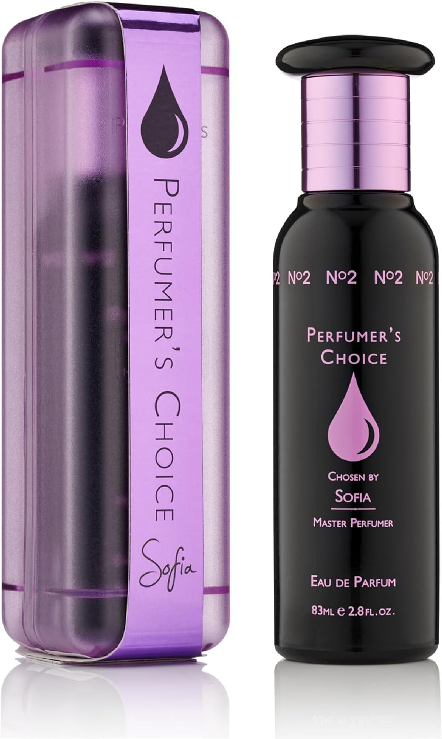 PERFUMER'S CHOICE No 2 by Sofia Perfume for Women. 83ml Eau de Parfum. Luxury Fragrance - Ladies Perfume, Long Lasting Womens Fragrance by Milton-Lloyd