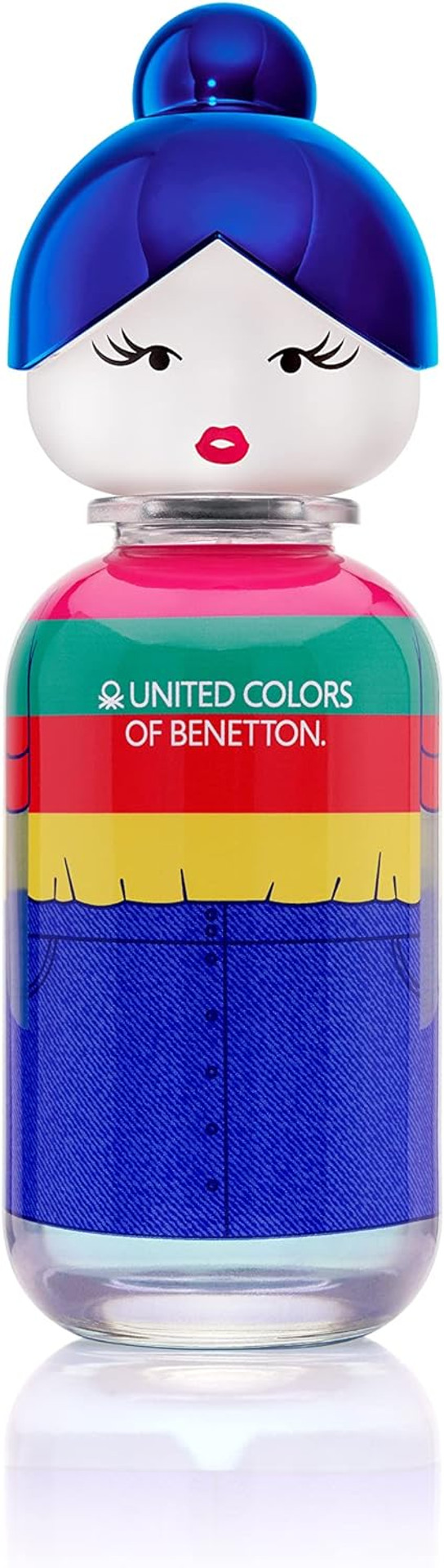 Benetton - Sisterland Blue Neroli, Eau de Toilette for Women - Long Lasting - Young, Modern and Fresh Fragance - Amber, Fruity, and Lavender Notes - Ideal for Day Wear - 80 ml