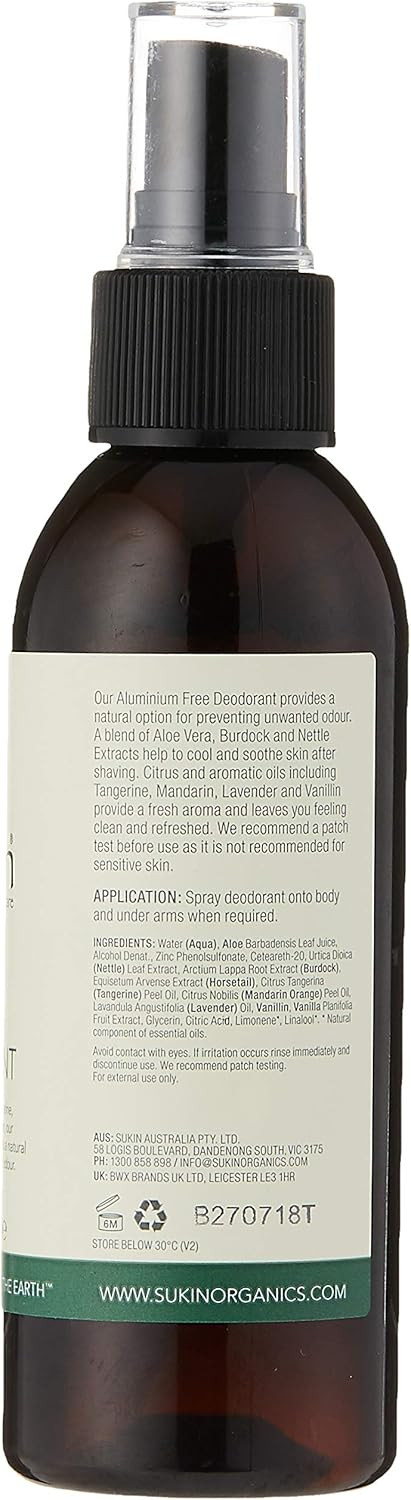 Sukin Deodorant - 1 X 125Ml (Pack of 2)