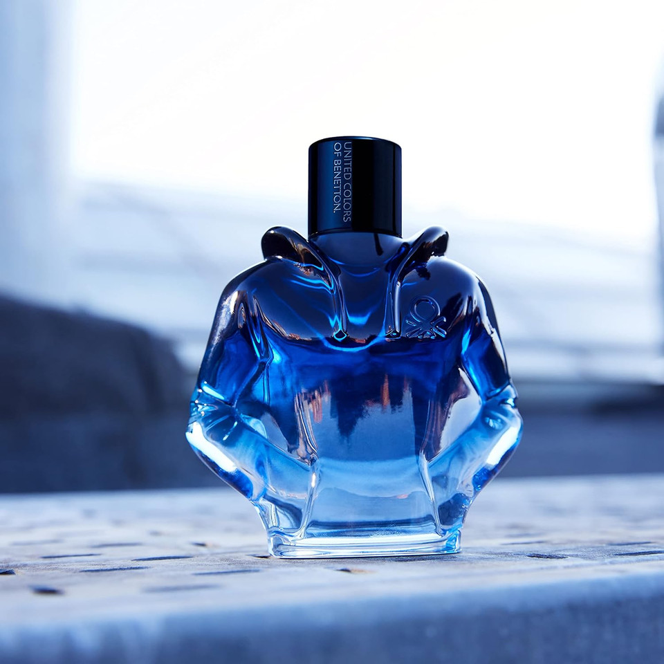 United Colors of Benetton - We Are Tribe Eau de Toilette for Men - Long Lasting - Young, Modern, Sporty and Casual Scent - Lavender, Wood, Amber and Fruity Notes - Ideal for Day Wear - 90ml