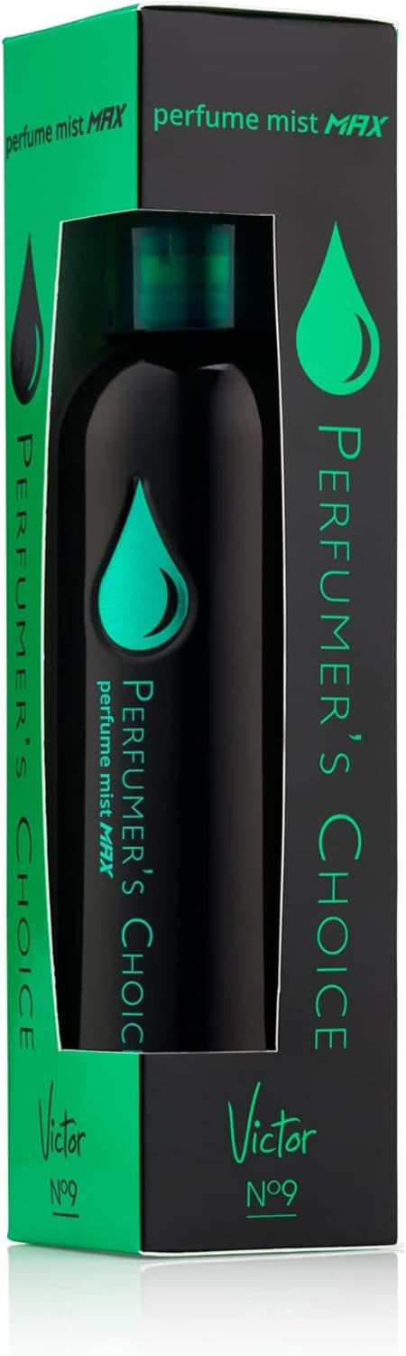 Body Mist Perfumer's Choice No 9 by Victor - Fragrance for Men  100ml Mist MAX, by Milton-Lloyd