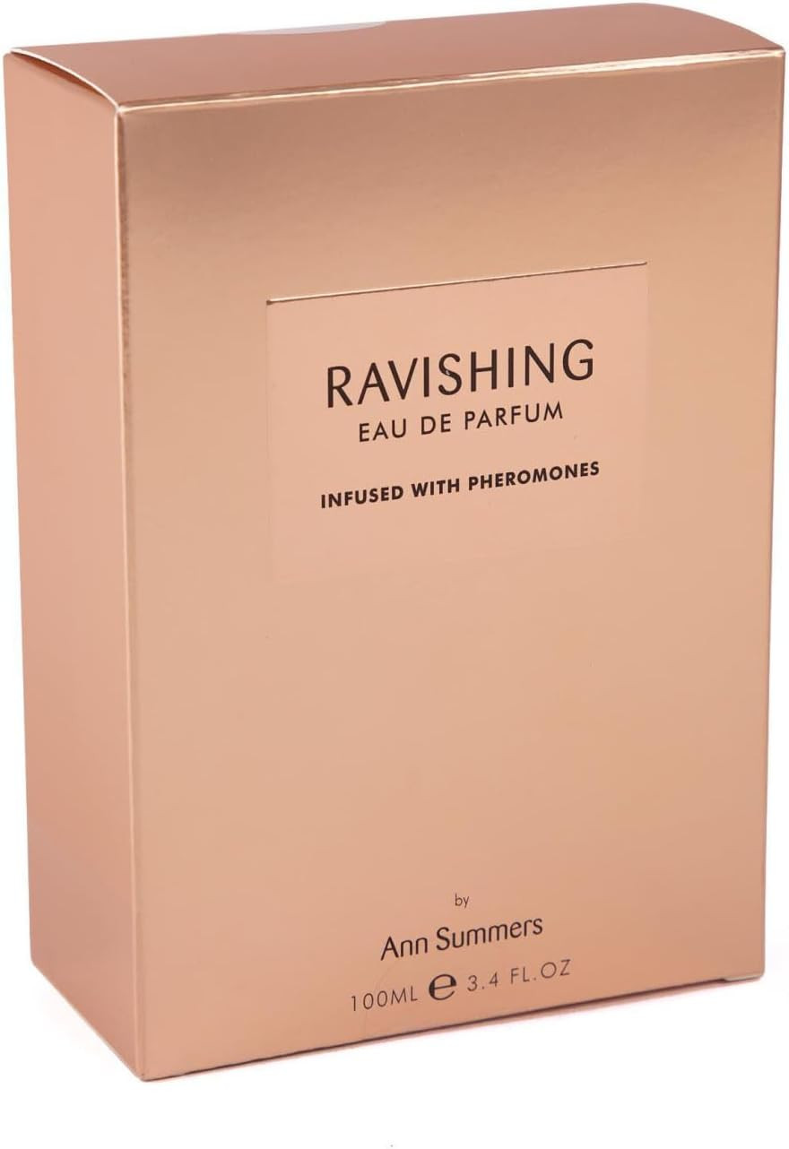 Ann Summers Ravishing Pheromone Perfume for Women (100ml Eau de Parfum)  Fresh & Floral Fragrance to Enhance Attraction, Decorative Bottle  Womens Perfume