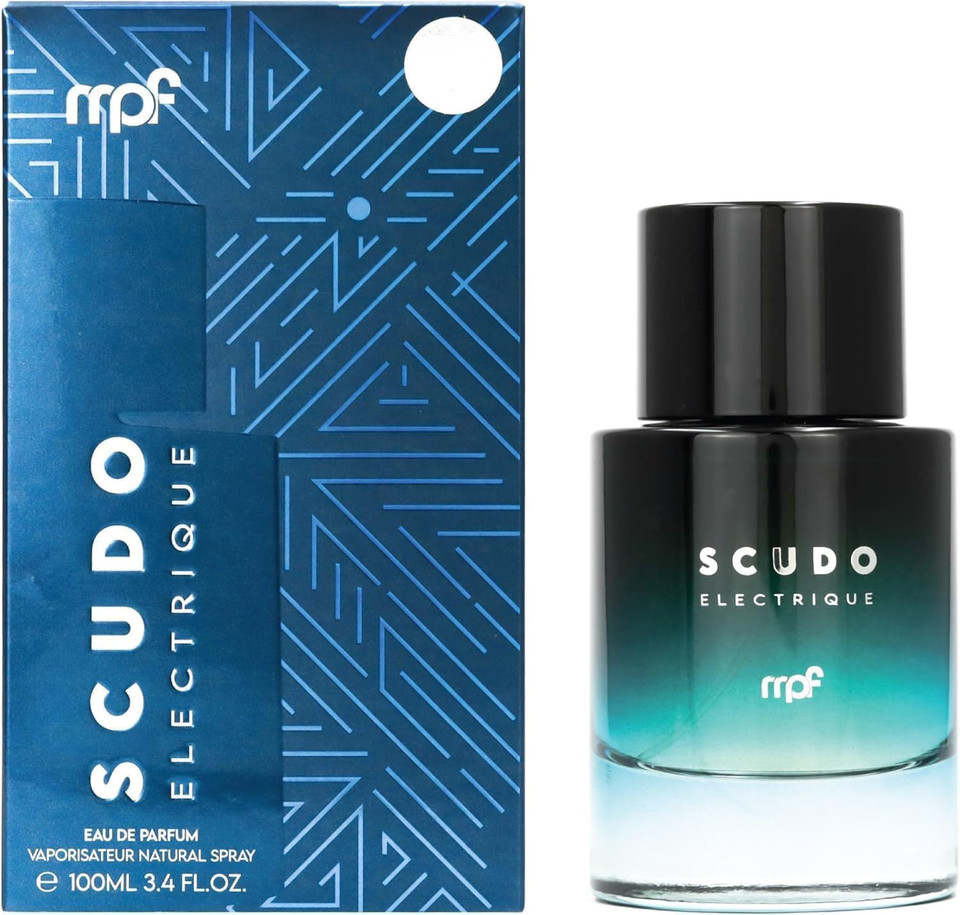 MPF My Perfumes Scudo Electrique EDP Eau de Parfum For Women and Men (Unisex), 100 mL Made in UAE