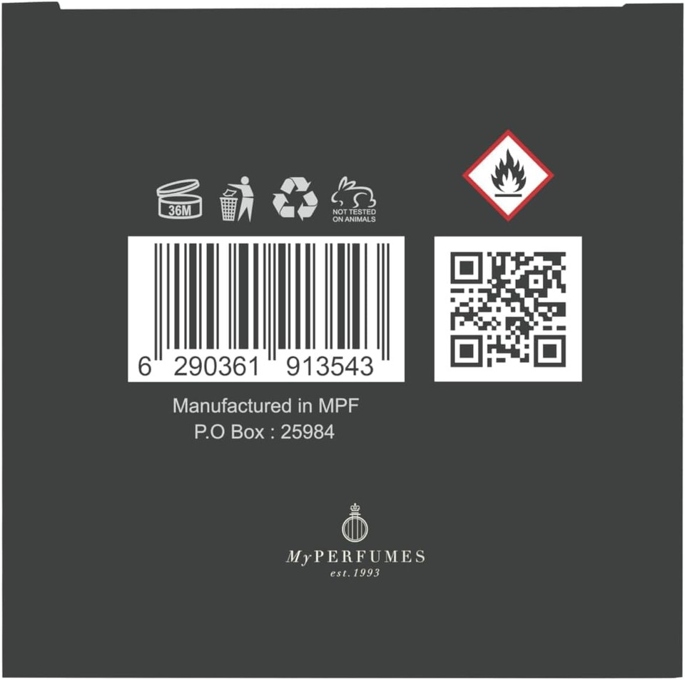 MPF My Perfumes Wicked Eau de Parfum, 100 ml, For Men & Women Made in UAE