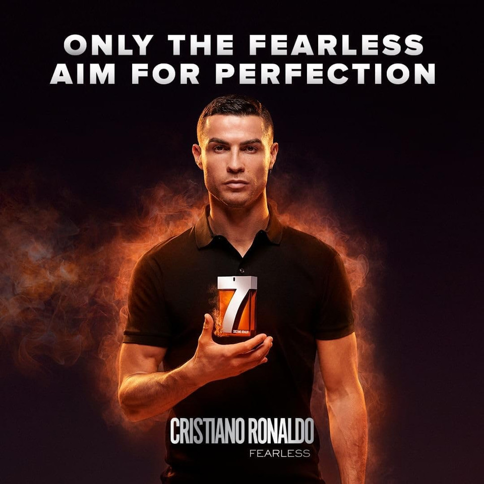 CR7 Cristiano Ronaldo FEARLESS Eau de Toilette 30ml, Perfume for Men