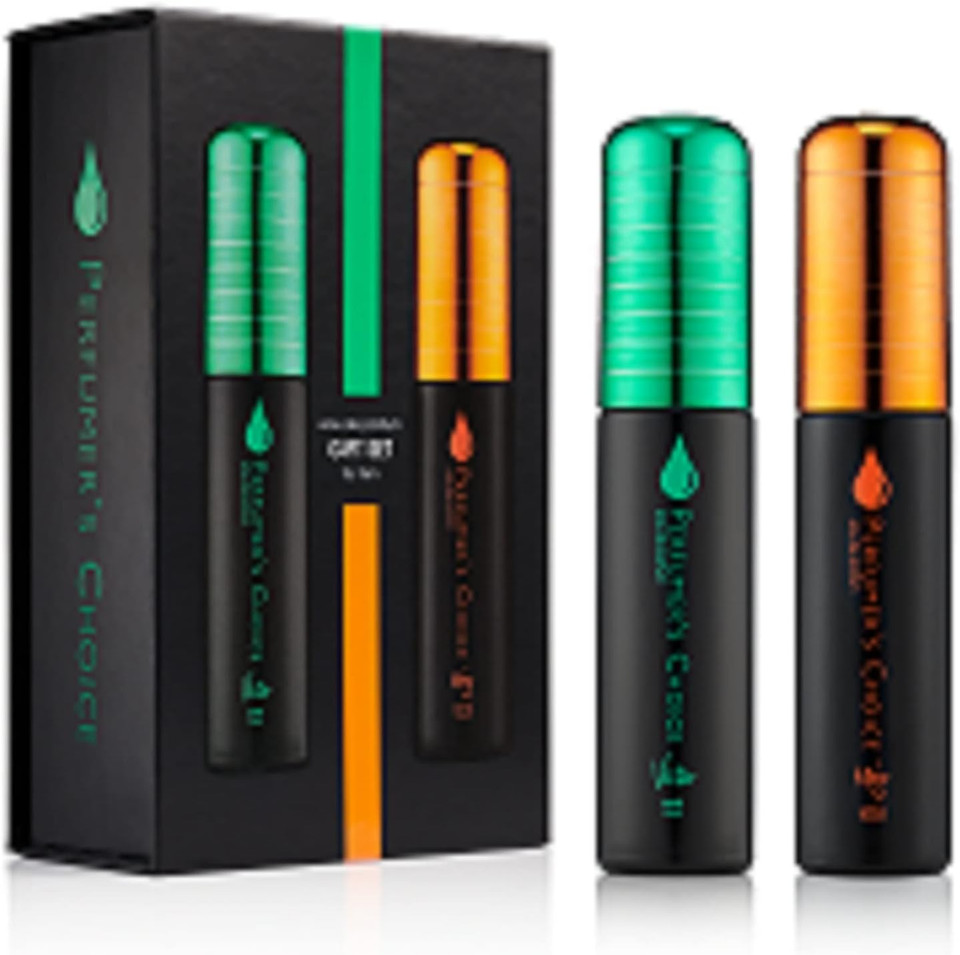 Perfumer's Choice No 9 by Victor and No 10 by Mojo - Fragrance for Men - 2 x 50ml Eau de Parfum Gift Set, by Milton-Lloyd