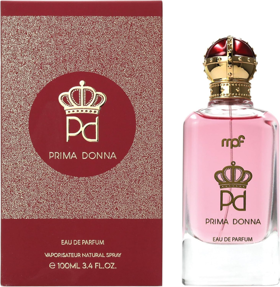 MPF My Perfumes Prima Donna Eau de Parfum For Women and Men (Unisex), 100ml, Vaporisateur Natural Spray Made in UAE