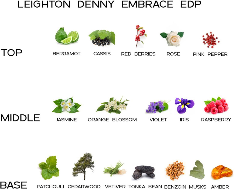 LEIGHTON DENNY Embrace 50ml Eau de Parfum Fragrance