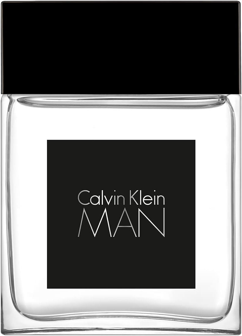 CALVIN KLEIN Man - Eau de Toilette for Men - Woody Fragrance with Notes of Bergamot, Nutmeg and Cypress Wood - Medium Longevity - 100ml