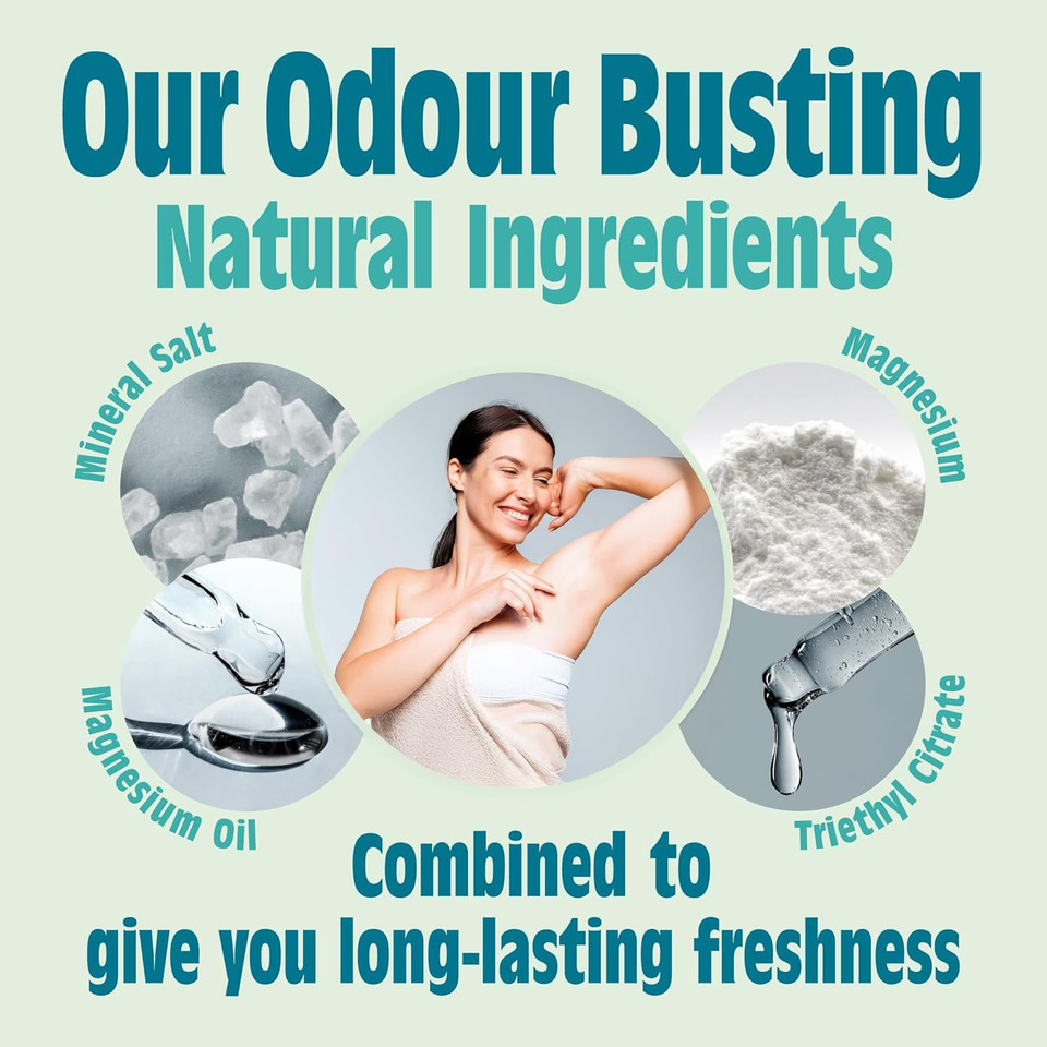 Salt of the Earth - Natural Deodorant Spray Refill - Certified Natural, Vegan, Long Lasting Protection, Leaping Bunny Approved, Made in the UK - 500ml (Oud & Bergamot) Salt of the Earth - Natural Deodorant Spray Refill - Certified Natural, Vegan, Long Lasting Protection, Leaping Bunny Approved, Made in the UK - 500ml (Oud & Bergamot)