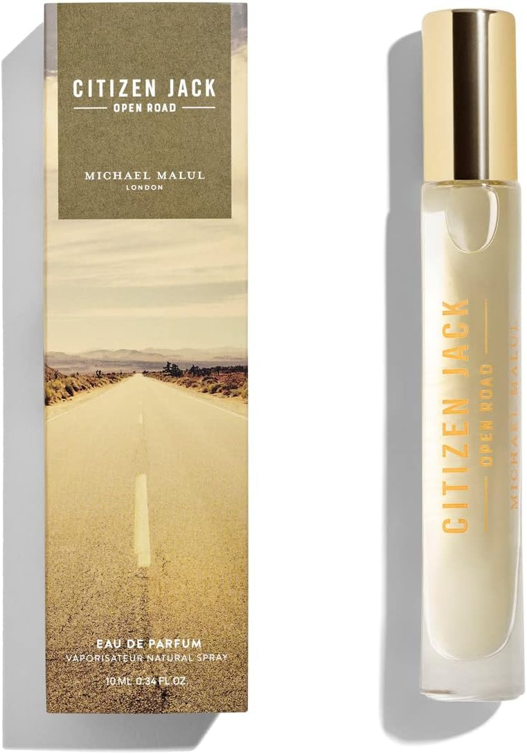 Michael Malul Citizen Jack Open Road Men's Fragrance Eau de Parfum, 10 ML Travel Size Cologne