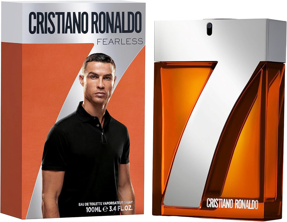 CR7 Cristiano Ronaldo FEARLESS Eau de Toilette 100ml, Perfume for Men