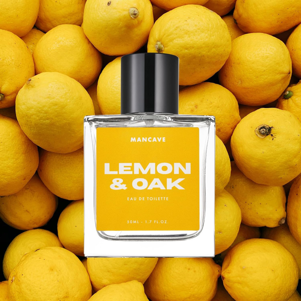 ManCave Exploration EDT Gift Set for Men - 3 x 50ml Eau De Toilette Fragrance Sprays - Lemon & Oak, Cedarwood, Sea Salt Fragrances - Mens Aftershave Collection