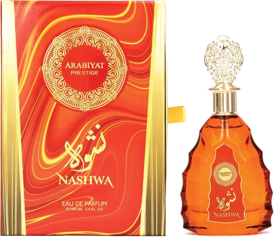 Arabiyat Nashwa Prestige EDP Eau de Parfum For Women and Men (Unisex), 100 ml Made in UAE