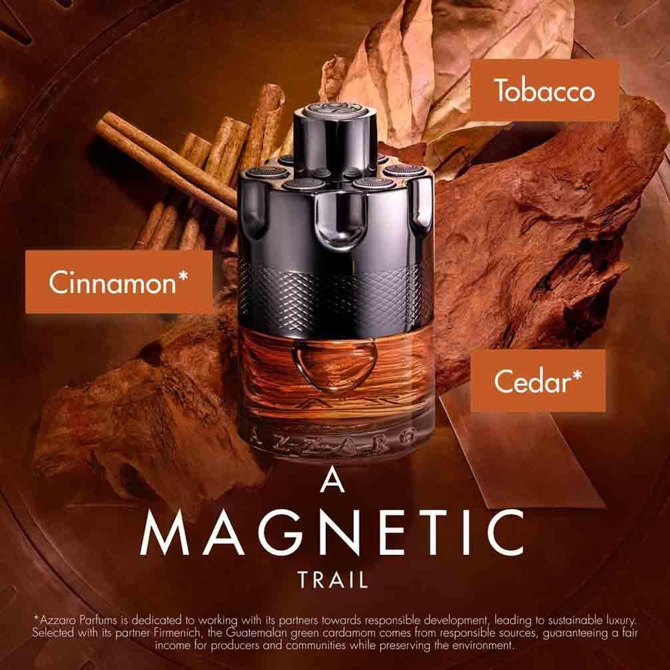 Azzaro Wanted by Night, Eau de Parfum Aftershave, Spicy Woody Fragrance, Perfume For Men