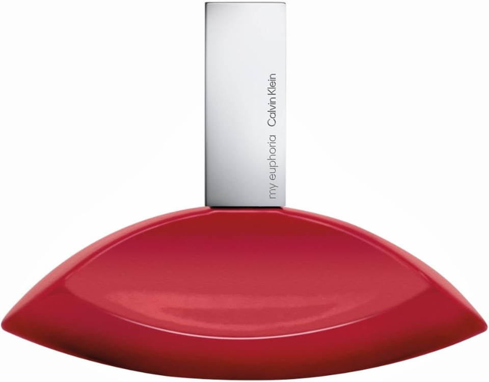 CALVIN KLEIN My Euphoria - Eau de Parfum for Women - Amber Floral Fragrance with Notes of Blackcurrant Buds Essence, Orchid Flambé Accord and Cypriol Essence - High Longevity - 100ml