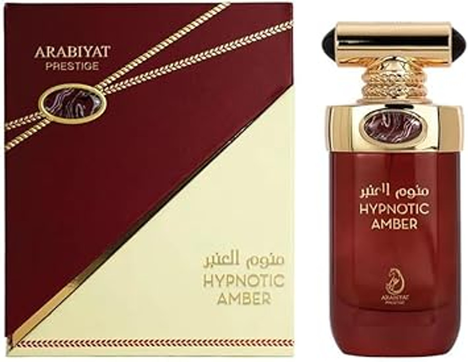 Arabiyat Prestige Hypnotic Amber For Women and Men (Unisex) Eau de Parfum, 100 ml Made in UAE