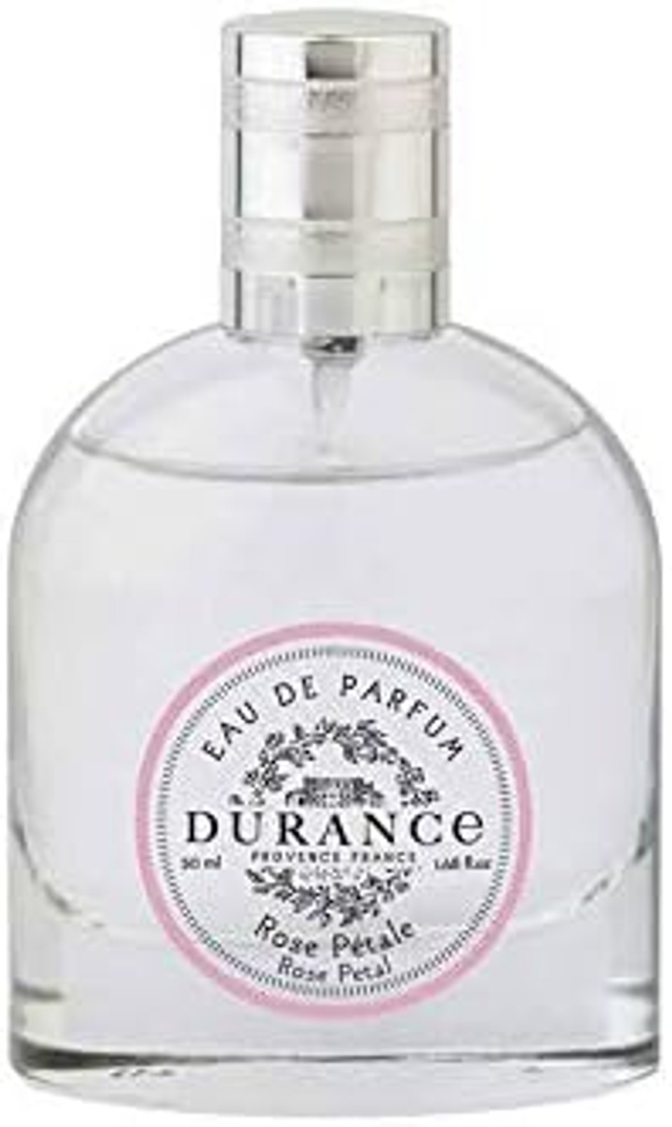 Durance Eau de Parfum For Women (50ml) Rose Petal Scent, Women's Luxury Fragrance - Natural & Safe, Long Lasting