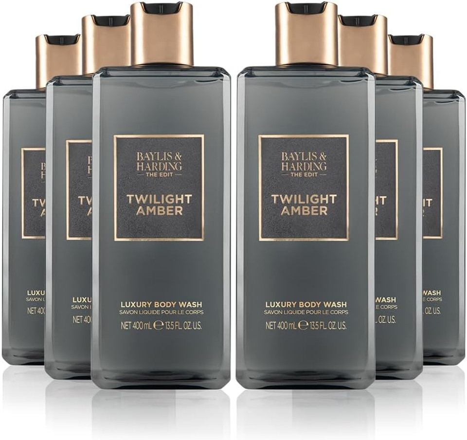 Baylis & Harding The Edit Twilight Amber Body & Hair Mist, 250 ml (Pack of 6) - Vegan Friendly Baylis & Harding The Edit Twilight Amber Body & Hair Mist, 250 ml (Pack of 6) - Vegan Friendly