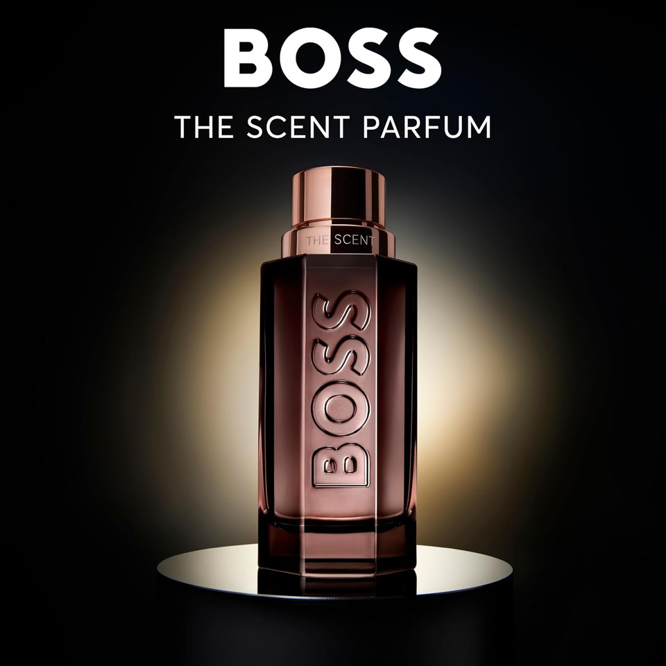 BOSS The Scent - Le Parfum for Him - Ambery Fragrance With Notes Of Ginger & Maninka Fruit, Iris and Leather Accord - High Longevity - 100ml