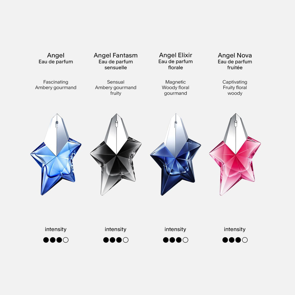 Mugler Angel Nova Eau de Parfum,Fruity Floral Woody Women's Fragrance, 100ml Refill Bottle (Packaging may vary)