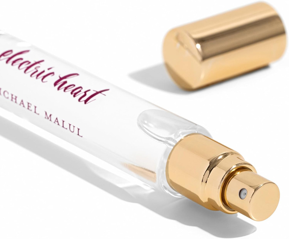 Michael Malul Electric Heart Women's Fragrance Eau de Parfum, Perfume for Women, 10 ML Travel Size Perfume