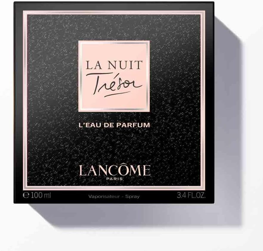 Lancôme La Nuit Trésor Eau de Parfum - Captivating Floral Ambery Scent with Raspberry, Rose & Vanilla Notes, Sensual & Long-Lasting Women's Fragrance, 100ml