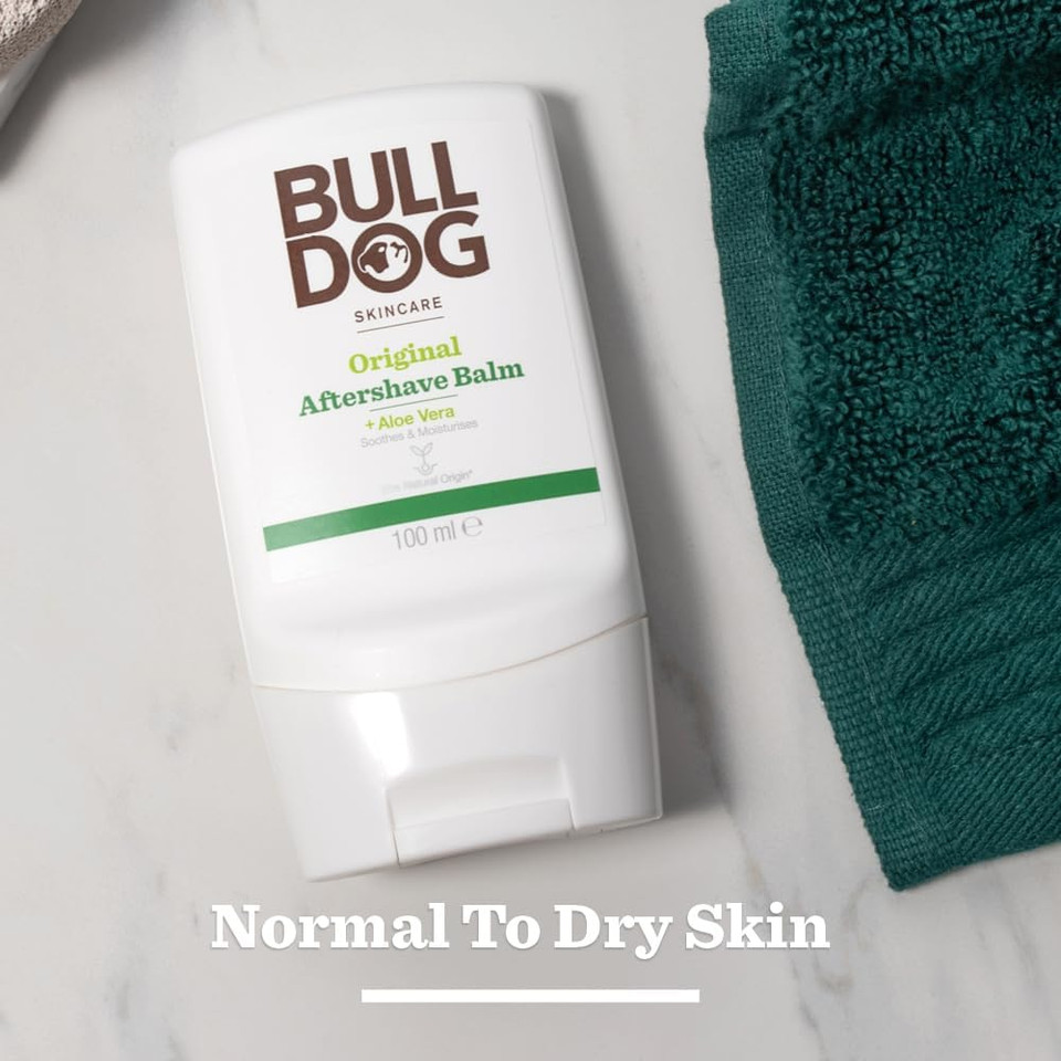 BULLDOG SKINCARE - Original After Shave Balm For Men | Soothes & Moisurises | 100 ml