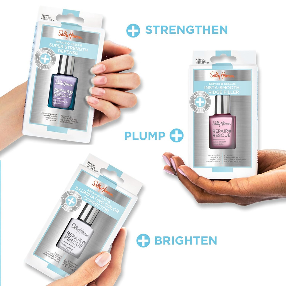 Sally Hansen Repair + Rescue Bi-Phase Revitalizing Serum, Pack Of 1