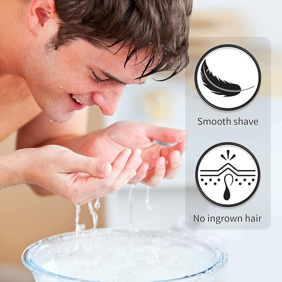 Synthetic Shaving Brush | Rose Gold | Vegan Shaving Brush | Shave Brush for Ingrown Hair Solution | Zero Waste men and women's manual shaving| Lather Mens and Womens Shaving Foam | Bambaw