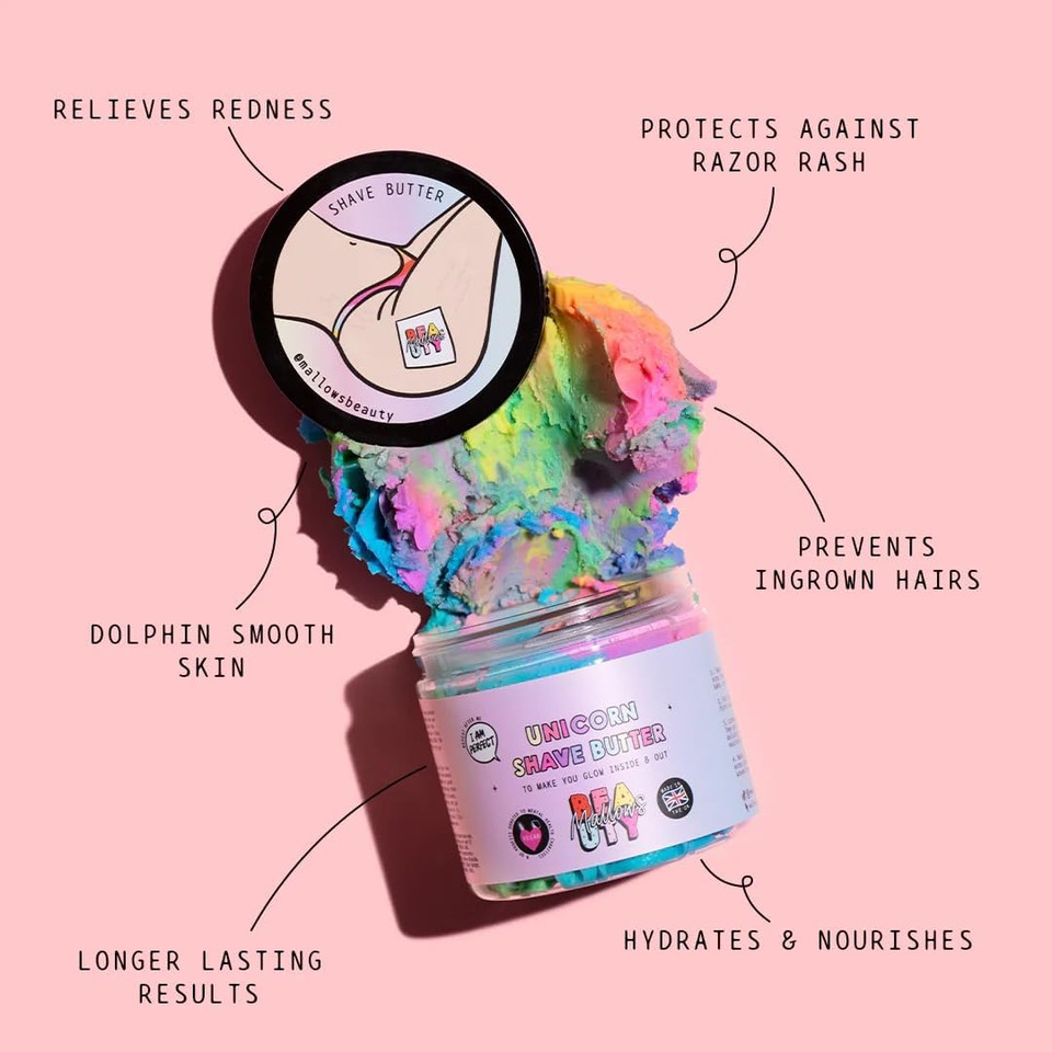 Mallows Beauty  Plain Jane Shave Butter  150g