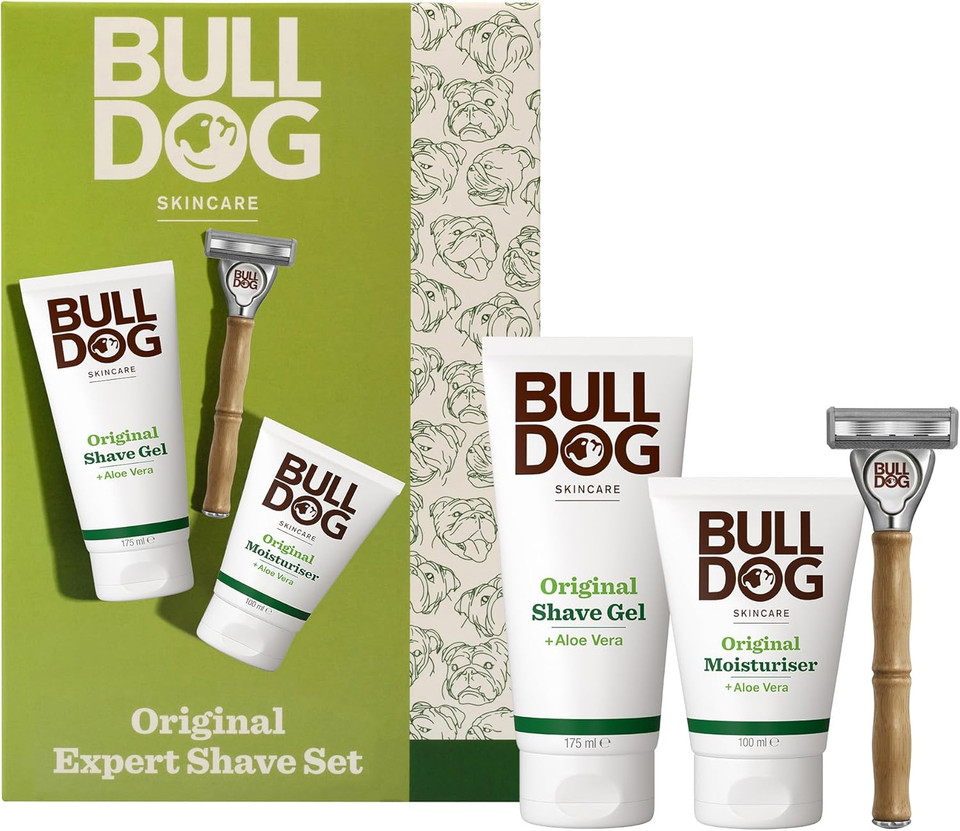 Bulldog Skincare | Men's Gift Set | Original Expert Shave Set
