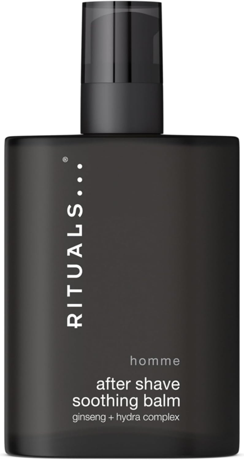 RITUALS Homme After Shave Balm, Soothing Post-Shave Balm for Men, Made with Ginseng and Hydra Complex, 100ml
