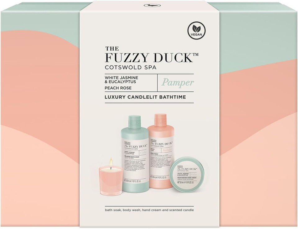 Baylis & Harding The Fuzzy Duck Cotswold Spa Luxury Bath Infusions Gift Set - Vegan Friendly (Pack of 1)
