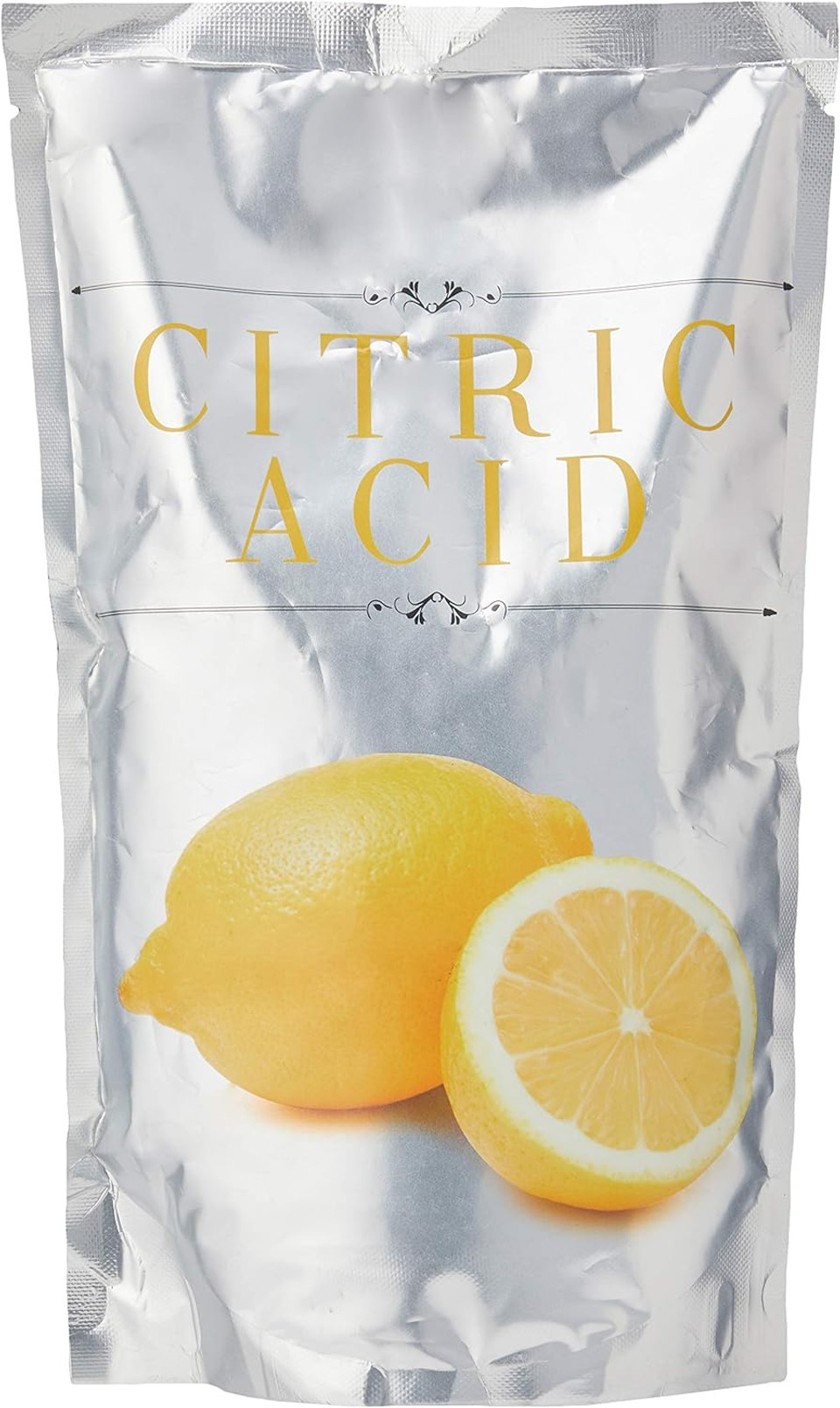 Mystic Moments | Citric Acid Powder | Cosmetic Grade Alpha-Hydroxy Acid (AHA) | Gentle Exfoliant for DIY Skincare | pH Adjuster & Antioxidant | Resealable Bag | 500g