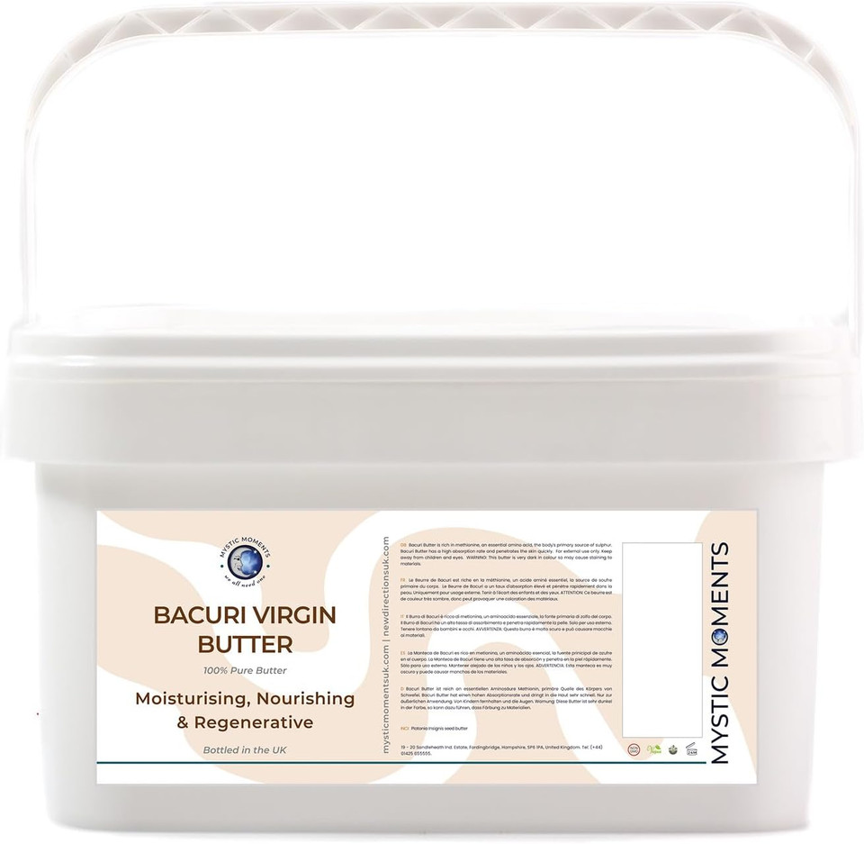 Mystic Moments | Bacuri Virgin Butter 100g - Pure & Natural Cosmetic Butters Vegan GMO Free