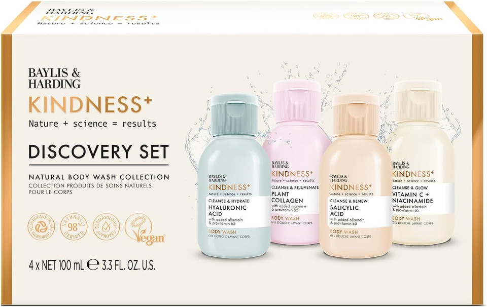 Baylis & Harding Kindness+ Range Discovery Gift Set - Vegan Friendly (Pack of 1)