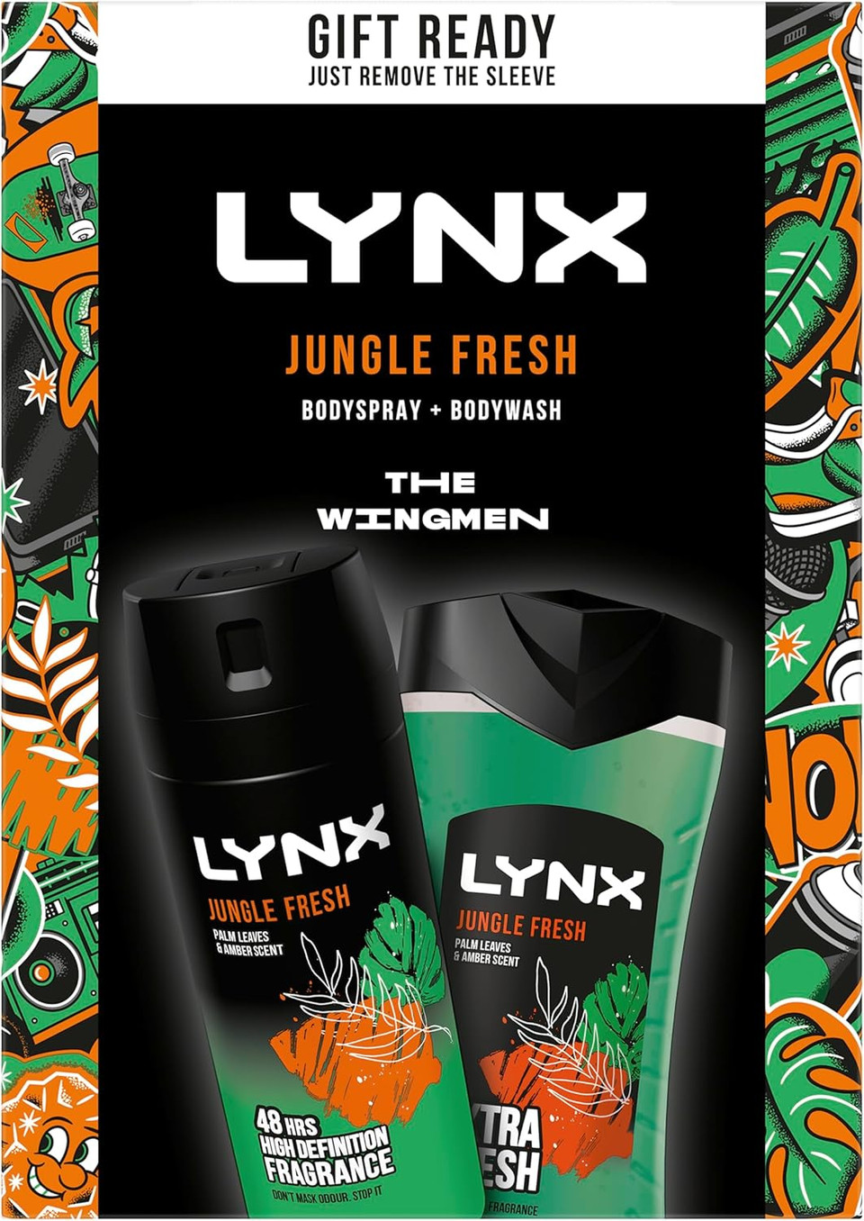LYNX Africa Trio Deodorant Gift Set Body Wash, Body Spray and Anti-perspirant perfect for his daily routine 3 piece LYNX Africa Trio Deodorant Gift Set Body Wash, Body Spray and Anti-perspirant perfect for his daily routine 3 piece