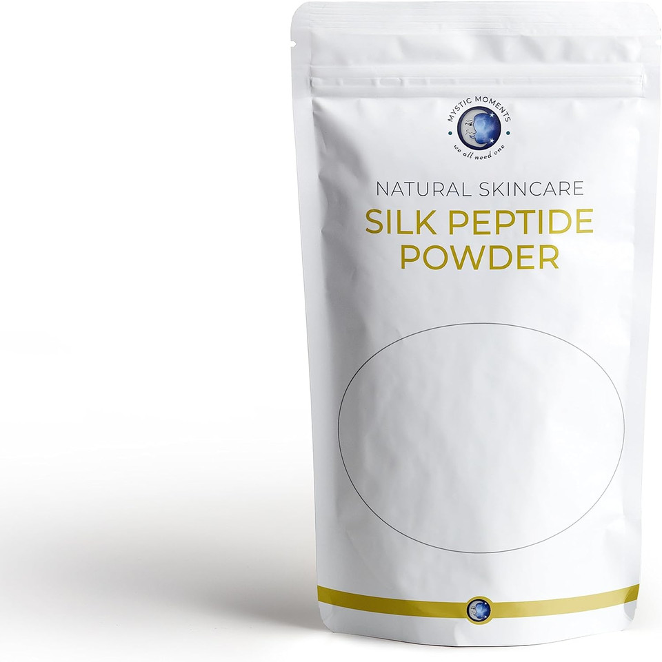 Mystic Moments | Silk Peptide Powder 50g Natural Vegan GMO Free