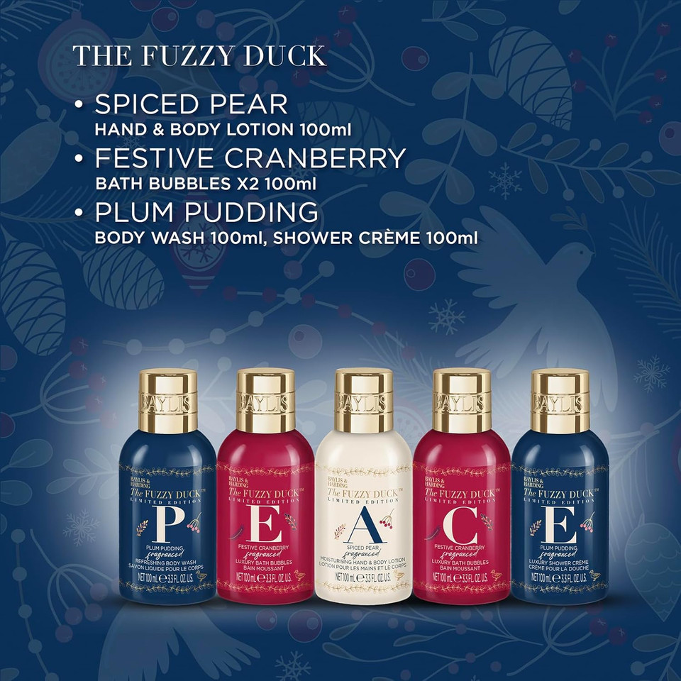 Baylis & Harding The Fuzzy Duck Winter Wonderland Time For Peace Gift Set - Vegan Friendly