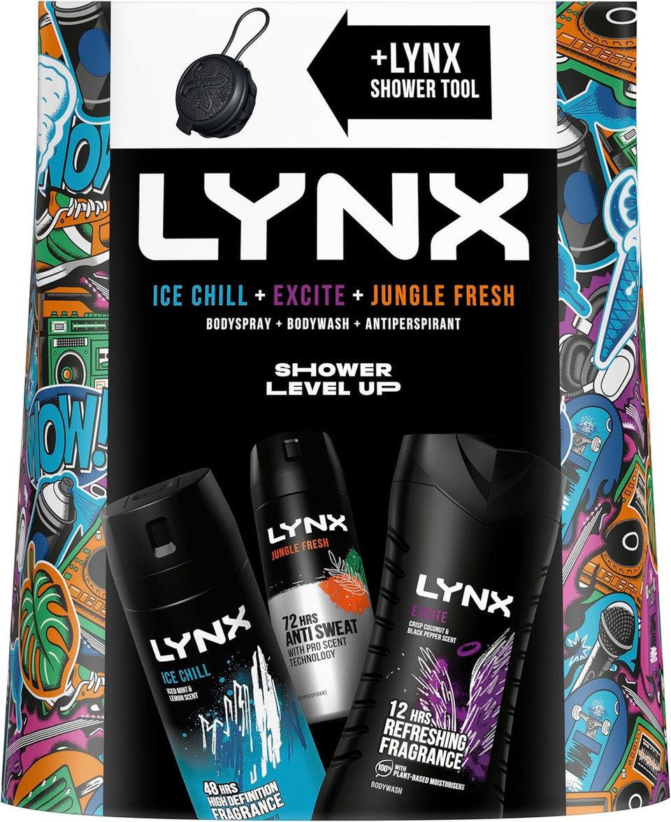 LYNX ALLSTARS TRIO + SHOWER TOOL GIFT SET