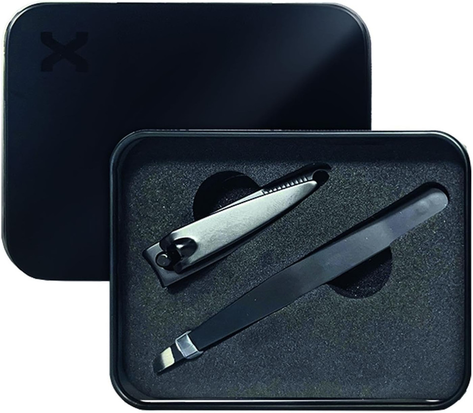 Lynx Fine Fragrance Black Vanilla 72Hrs High Infused Fragrance Deodorant Body Spray with Plam Orange & Sandalwood Scent Gift Set for Him with Grooming Kit,2pk