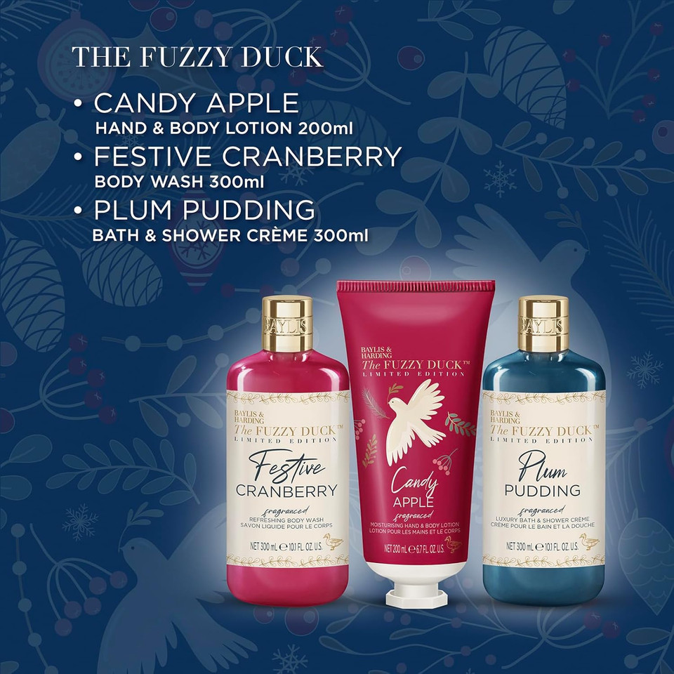 Baylis & Harding The Fuzzy Duck Winter Wonderland Festive Luxury Body Care Gift Set - Vegan Friendly