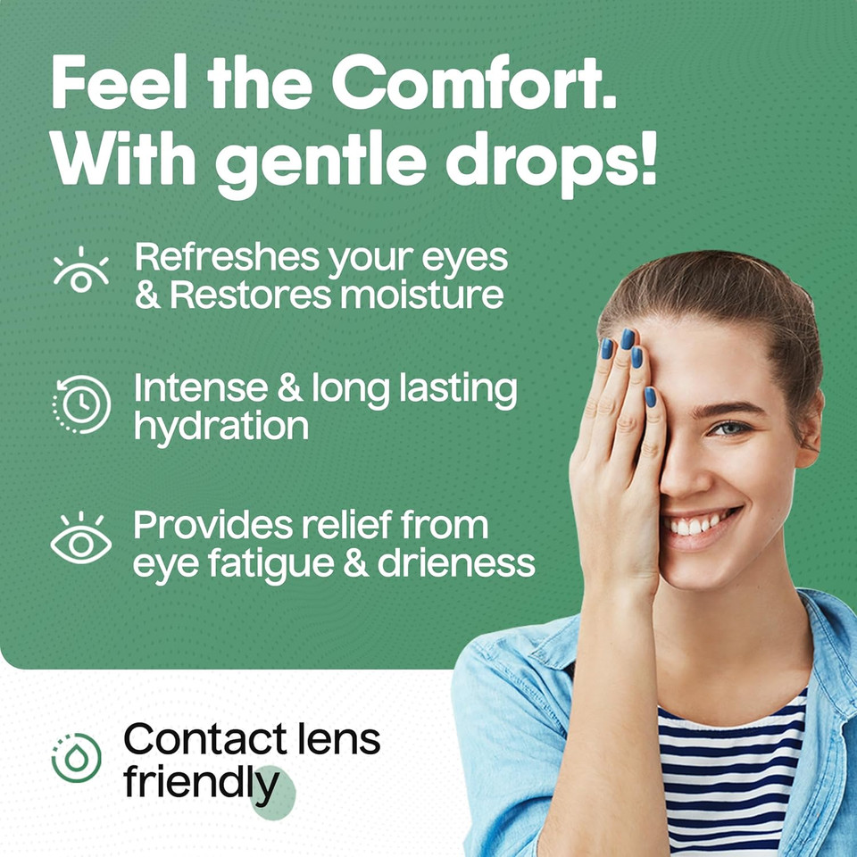 Ocufresh CARMELLOSE 0.5% for Dry Itchy Eyes Lens-Friendly for Irritated & Dry Eyes from Ocufresh | 10ML