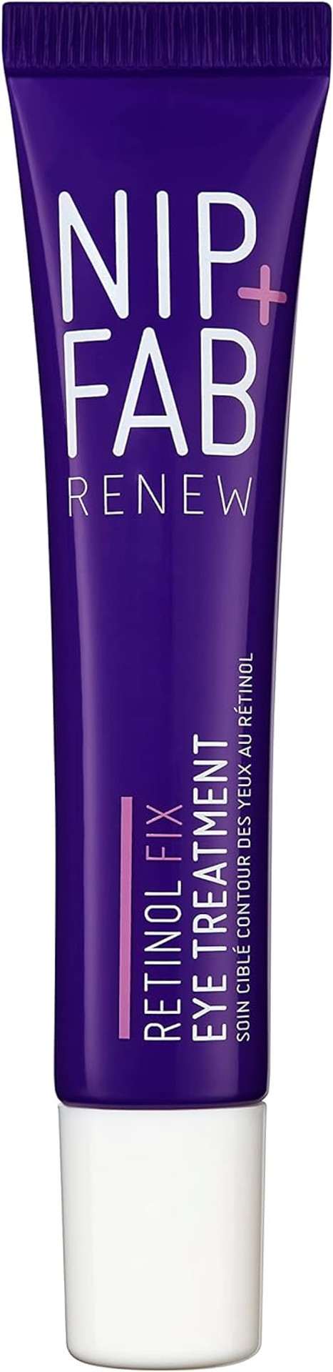 Nip + Fab Retinol Fix Eye Treatment - Advanced Anti-Aging Formula, Diminishes Fine Lines, Wrinkles, and Dark Circles - Hydrating and Brightening Eye Cream for Radiant Skin - 15ml