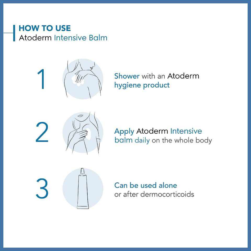 Bioderma Atoderm Intensive Eye Cream for Very Dry, Itchy skin prone to eczema 100ML