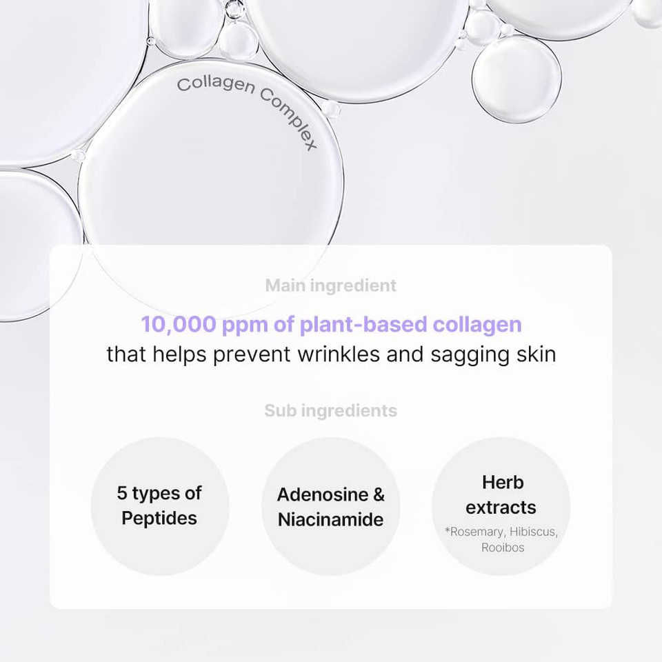 TIRTIR Collagen Lifting Eye Cream - Wrinkle Spot Treatment, Revitalizing Moisturizer, Tightening Wrinkles, Fine Lines, Eye Bags, Lift Treatment For Men & Women