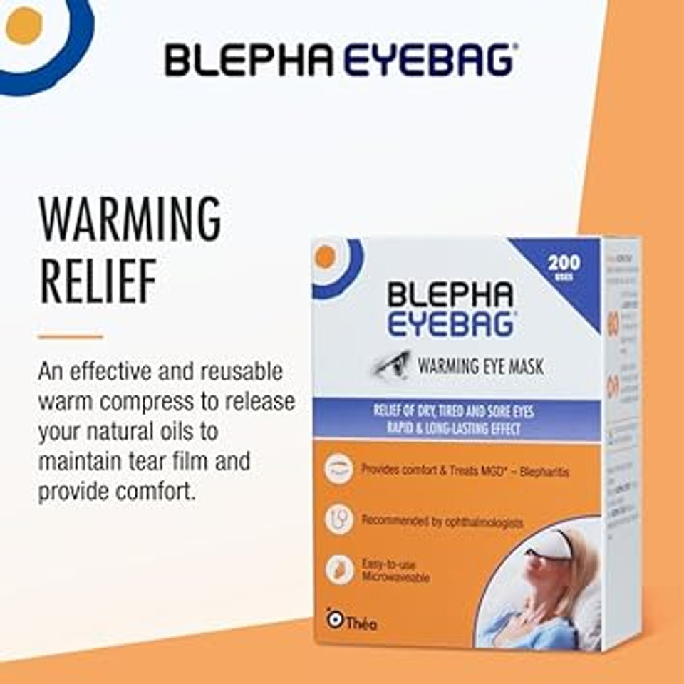 Blepha EyeBag® | Warming Eye Mask | Relief of Dry, Tired and Sore Eyes | Clinically Proven for Treatment of Eye Conditions | Made with Natural Materials | Previously The MGDRx® EyeBag Blepha EyeBag® | Warming Eye Mask | Relief of Dry, Tired and Sore Eyes | Clinically Proven for Treatment of Eye Conditions | Made with Natural Materials | Previously The MGDRx® EyeBag